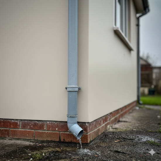Étanchéité de façade dans l'Essonne (91) gros plan sur une façade en brique qui rencontre un problème d'humidité Go renov va identifier le problème et étanchéifié la façade