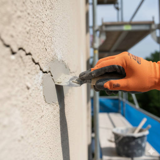 reparation de fissure façade